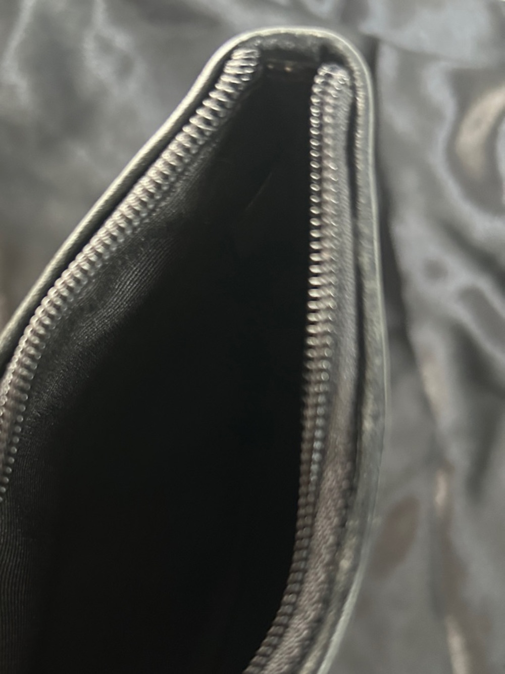 Coach Ergo Vintage Leather Wristlet Clutch in Black, White & Tan in EUC - Picture 10 of 12